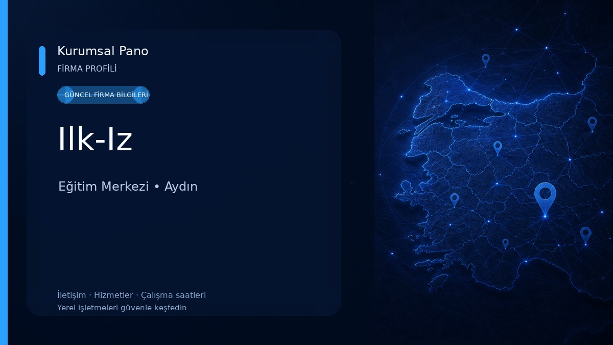 Ilk-Iz Eğitim Merkezi