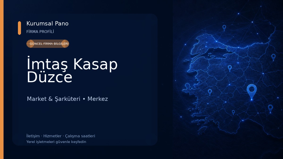 İmtaş Kasap Düzce Market & Şarküteri