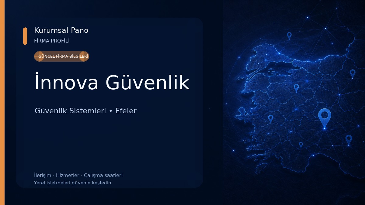 İnnova Güvenlik Güvenlik Sistemleri