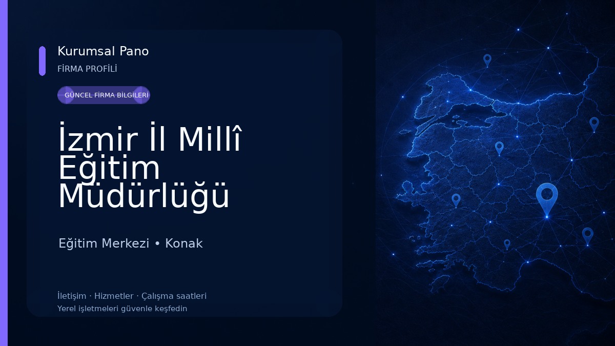 İzmir İl Millî Eğitim Müdürlüğü