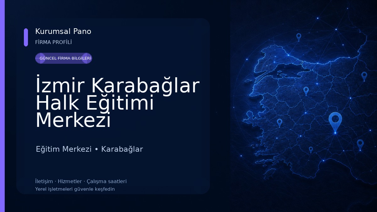 İzmir Karabağlar Halk Eğitimi Merkezi Müdürlüğü