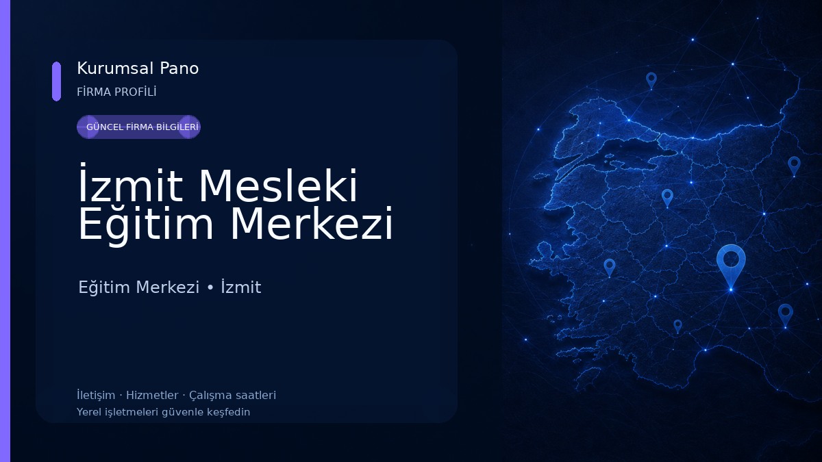 İzmit Mesleki Eğitim Merkezi Eğitim Merkezi