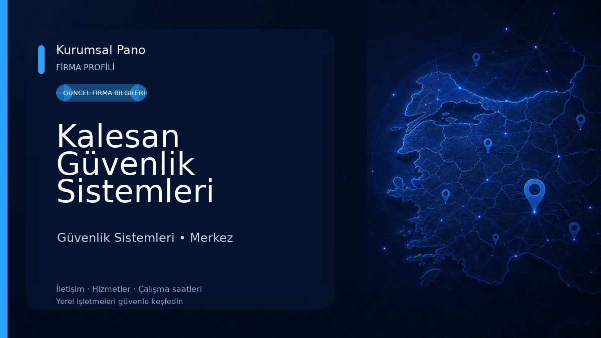 Kalesan Güvenlik Sistemleri