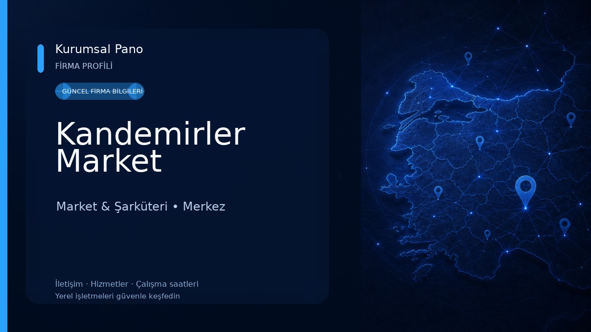 Kandemirler Market