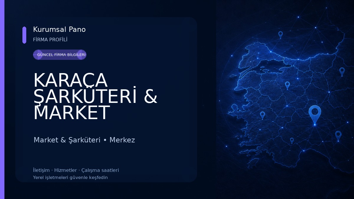 KARACA ŞARKÜTERİ & MARKET Market & Şarküteri
