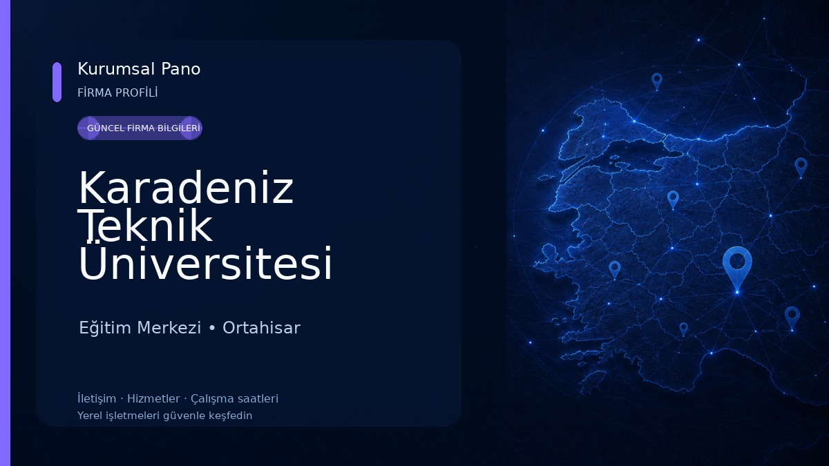 Karadeniz Teknik Üniversitesi