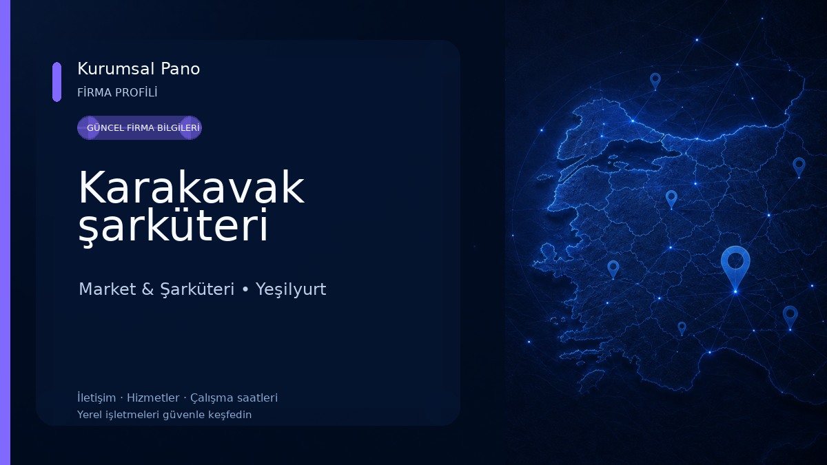 Karakavak şarküteri Market & Şarküteri