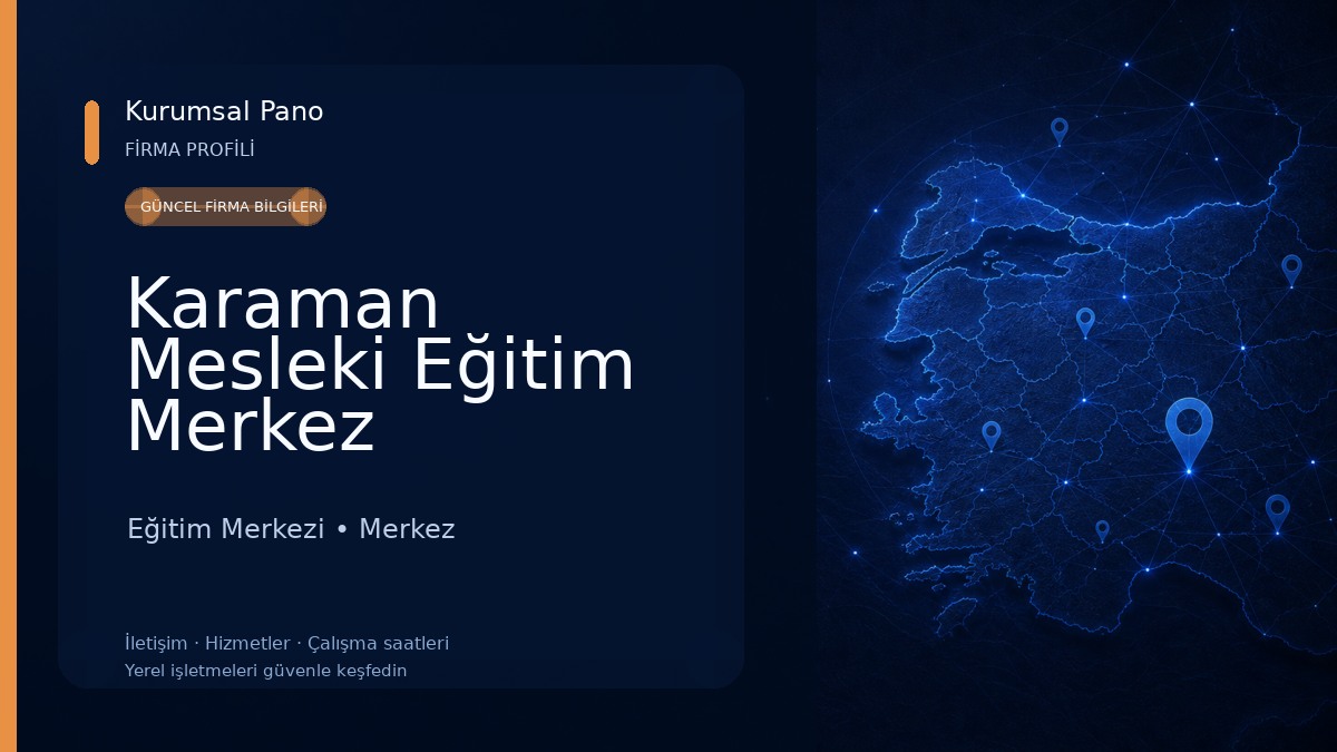 Karaman Mesleki Eğitim Merkez