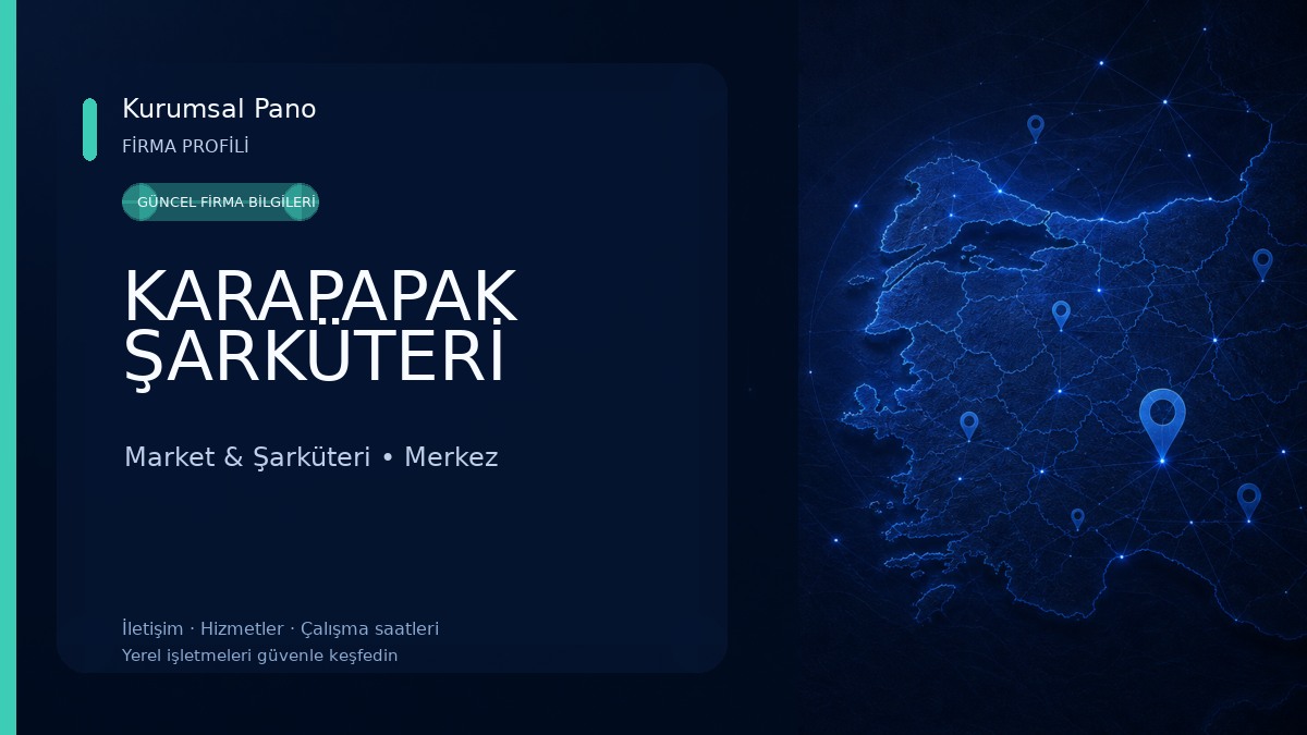 KARAPAPAK ŞARKÜTERİ 