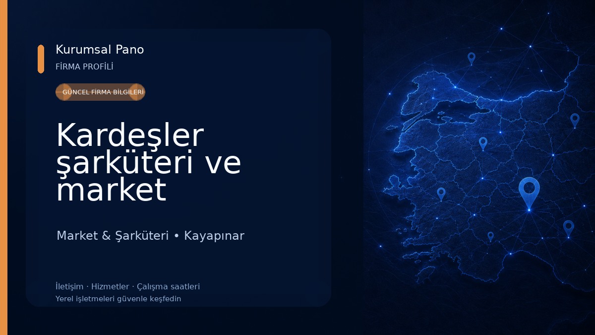 Kardeşler şarküteri ve market Market & Şarküteri