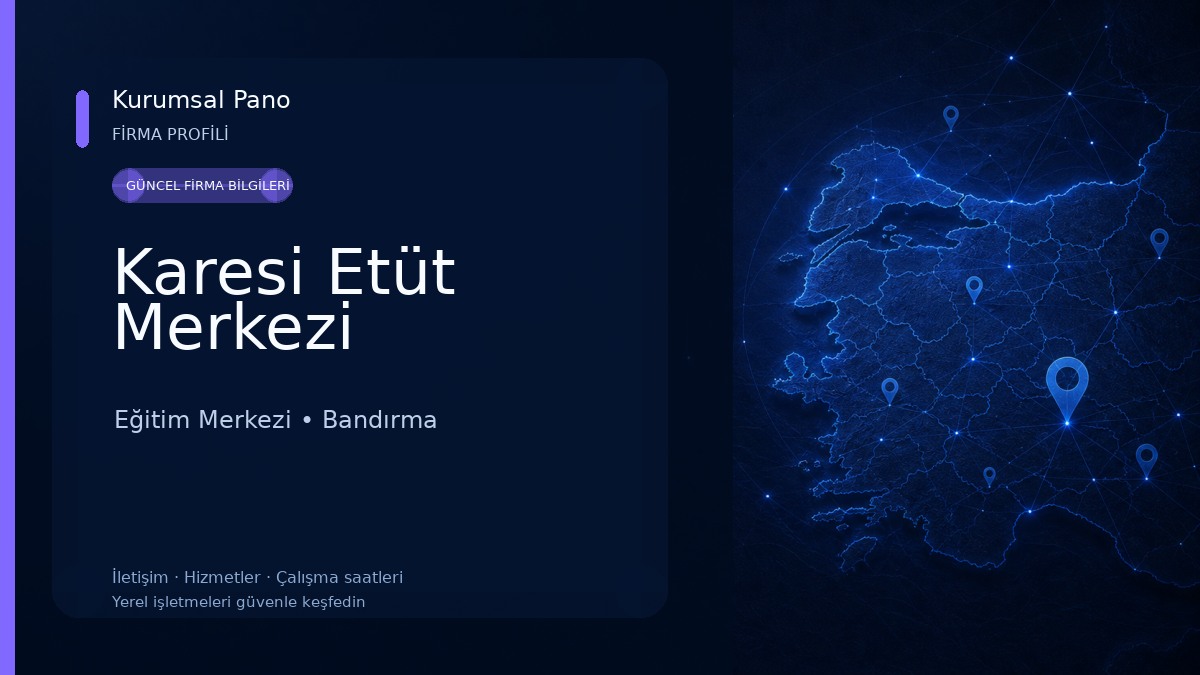 Karesi Etüt Merkezi Eğitim Merkezi