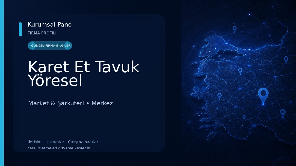 Karet Et Tavuk Yöresel 