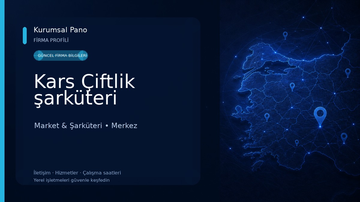 Kars Çiftlik şarküteri 
