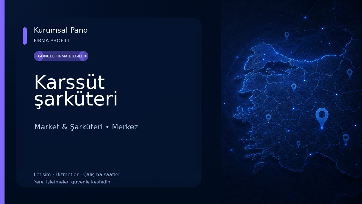 Karssüt şarküteri Market & Şarküteri