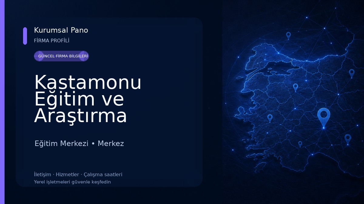 Kastamonu Eğitim ve Araştırma Hastanesi Eğitim Merkezi