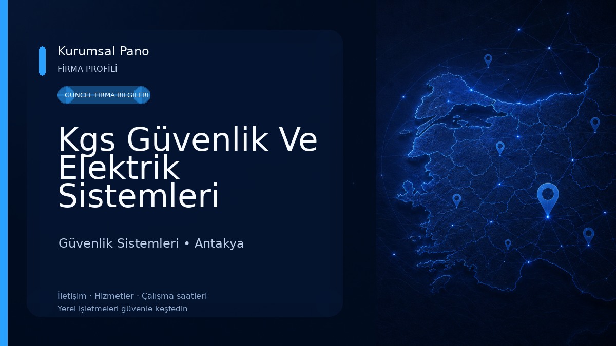 Kgs Güvenlik Ve Elektrik Sistemleri Güvenlik Sistemleri