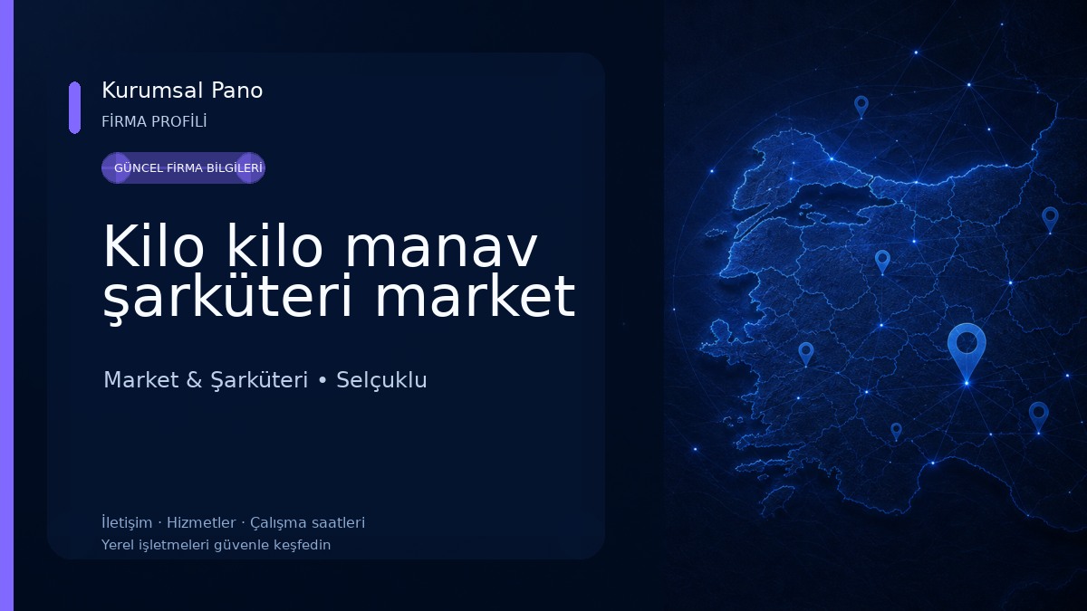 Kilo kilo manav şarküteri market Market & Şarküteri