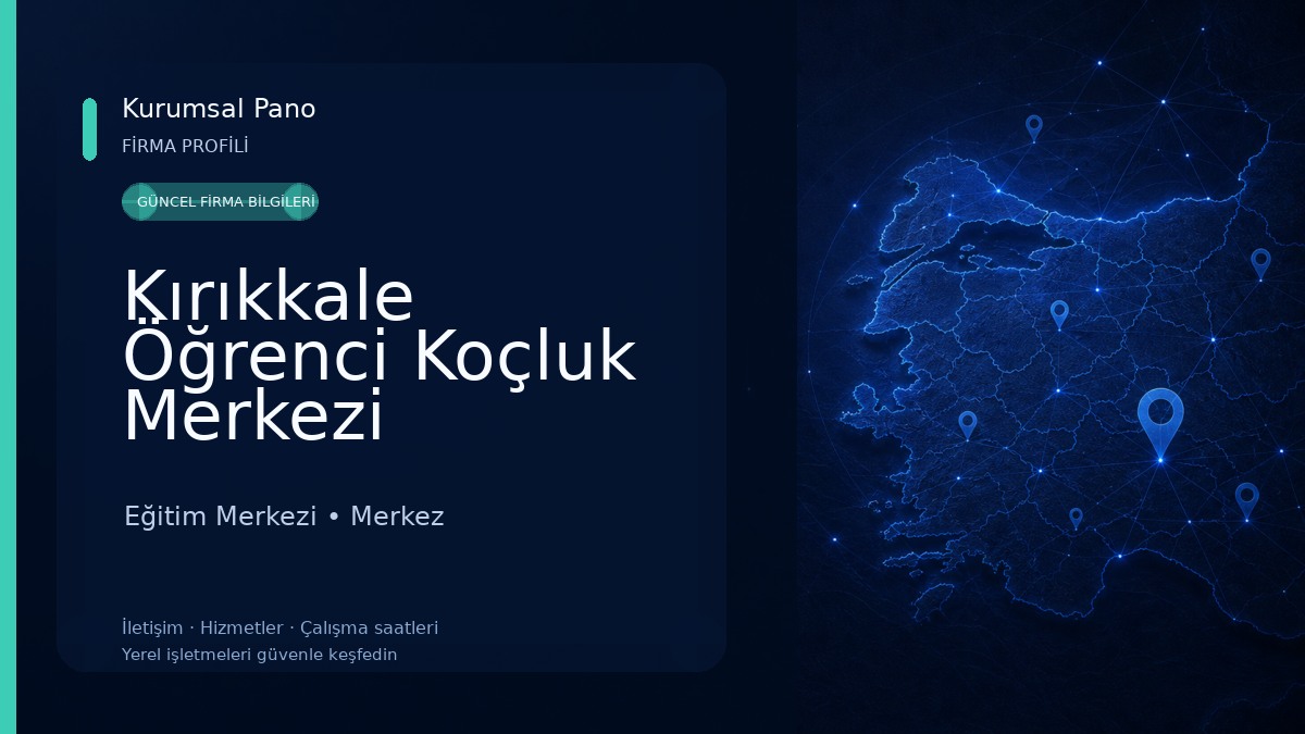 Kırıkkale Öğrenci Koçluk Merkezi 