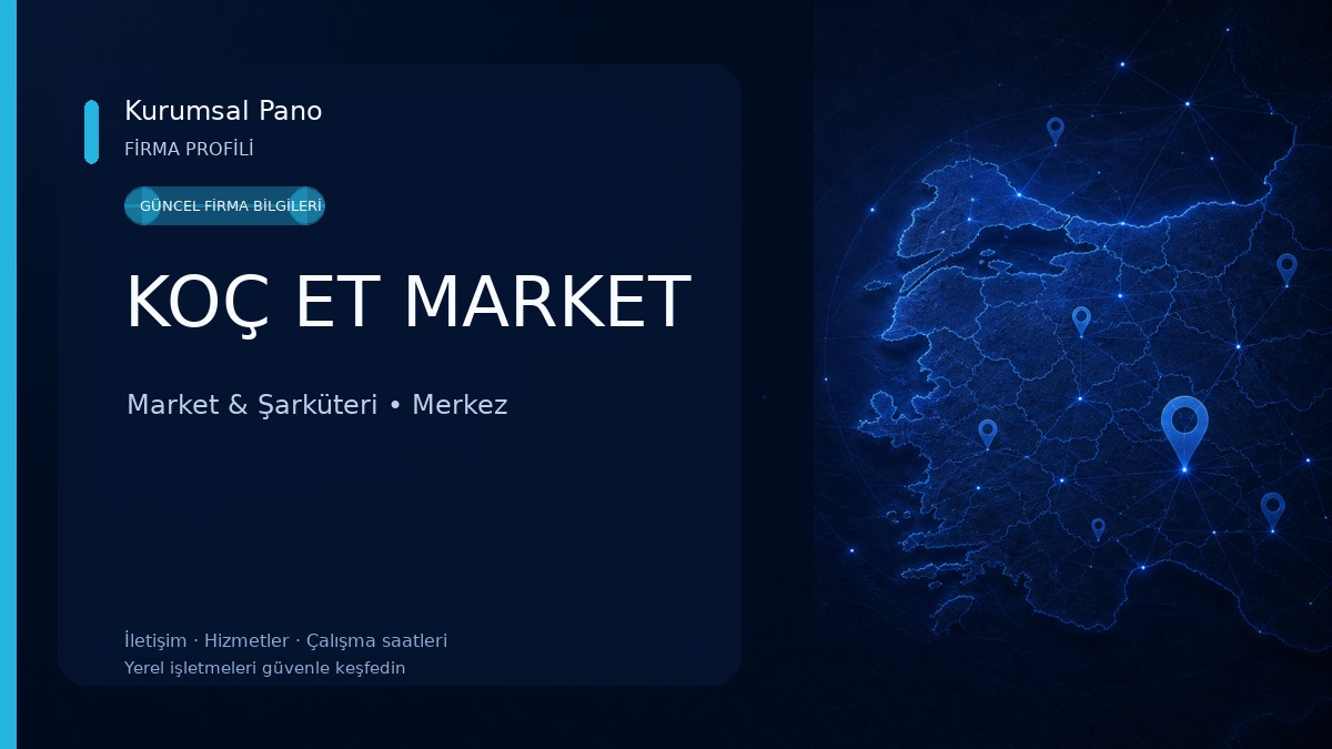KOÇ ET MARKET Market & Şarküteri