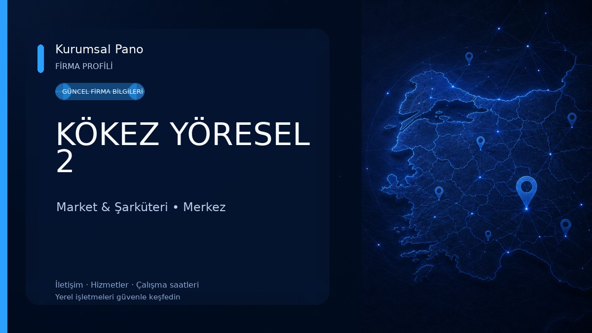 KÖKEZ YÖRESEL 2 Market & Şarküteri