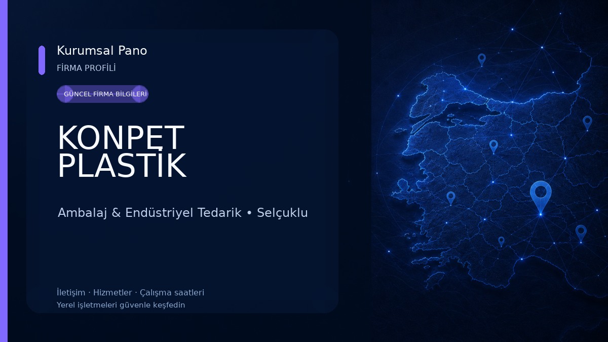 KONPET PLASTİK Ambalaj & Endüstriyel Tedarik