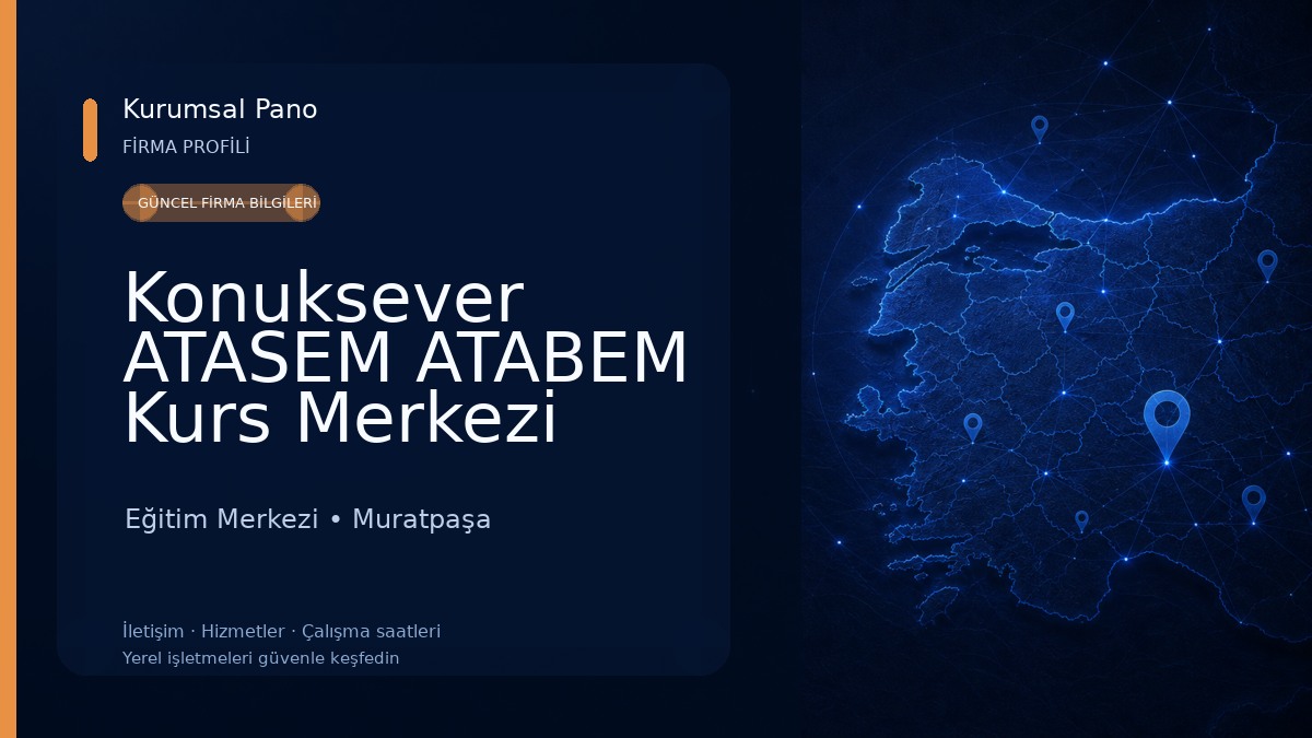 Konuksever ATASEM ATABEM Kurs Merkezi Eğitim Merkezi
