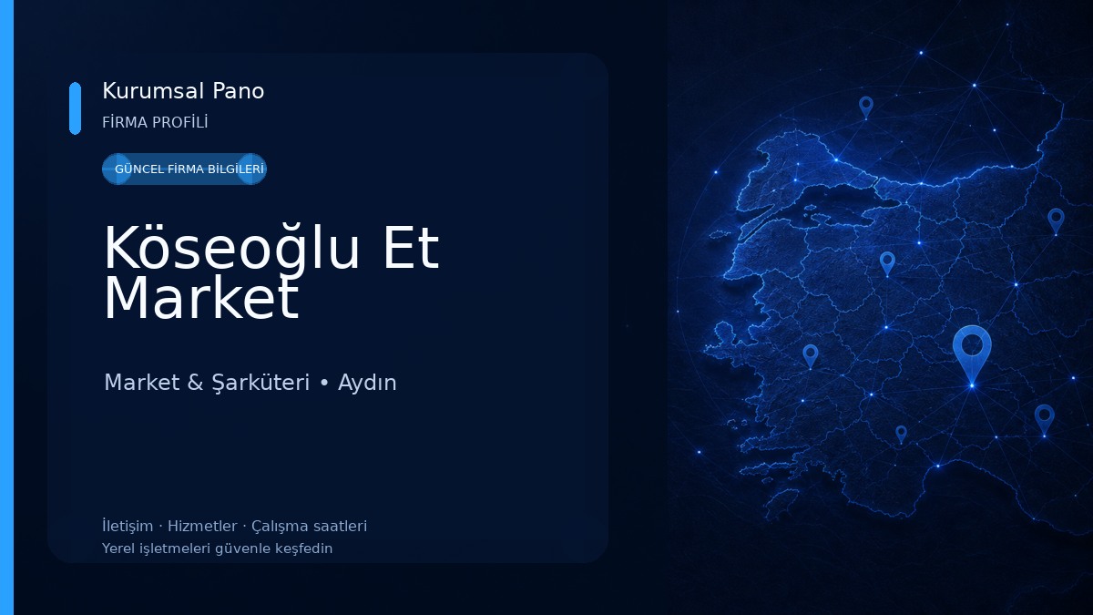 Köseoğlu Et Market Market & Şarküteri