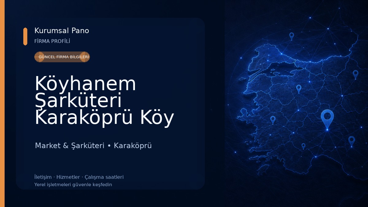 Köyhanem Şarküteri Karaköprü Köy Ürünleri