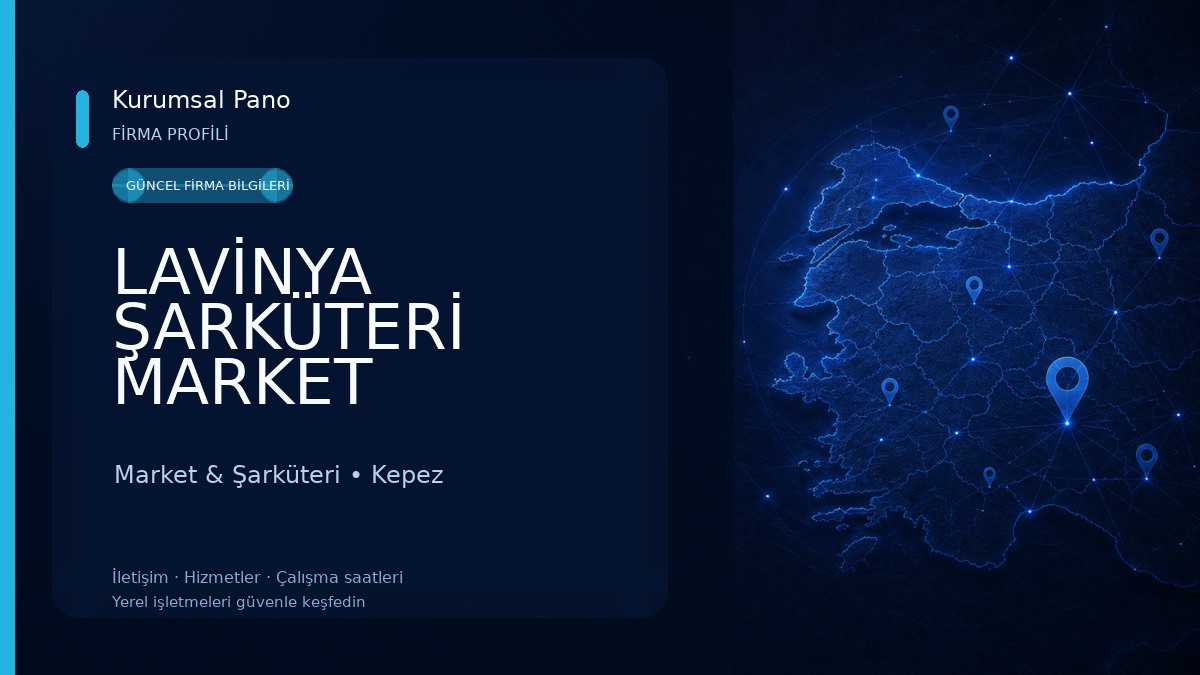 LAVİNYA ŞARKÜTERİ MARKET Market & Şarküteri
