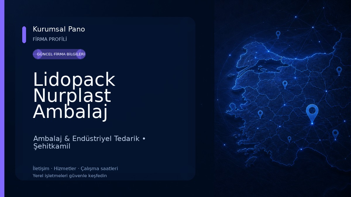 Lidopack Nurplast Ambalaj