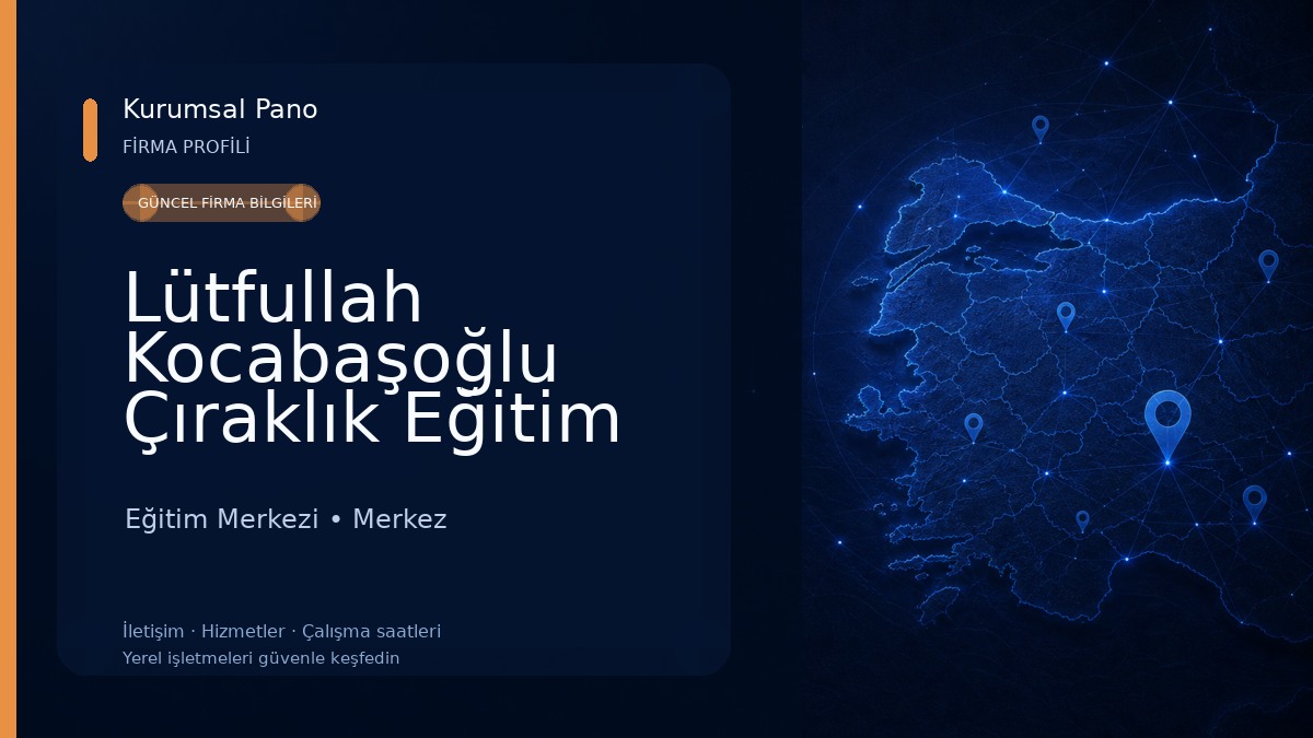 Lütfullah Kocabaşoğlu Çıraklık Eğitim Okulu 