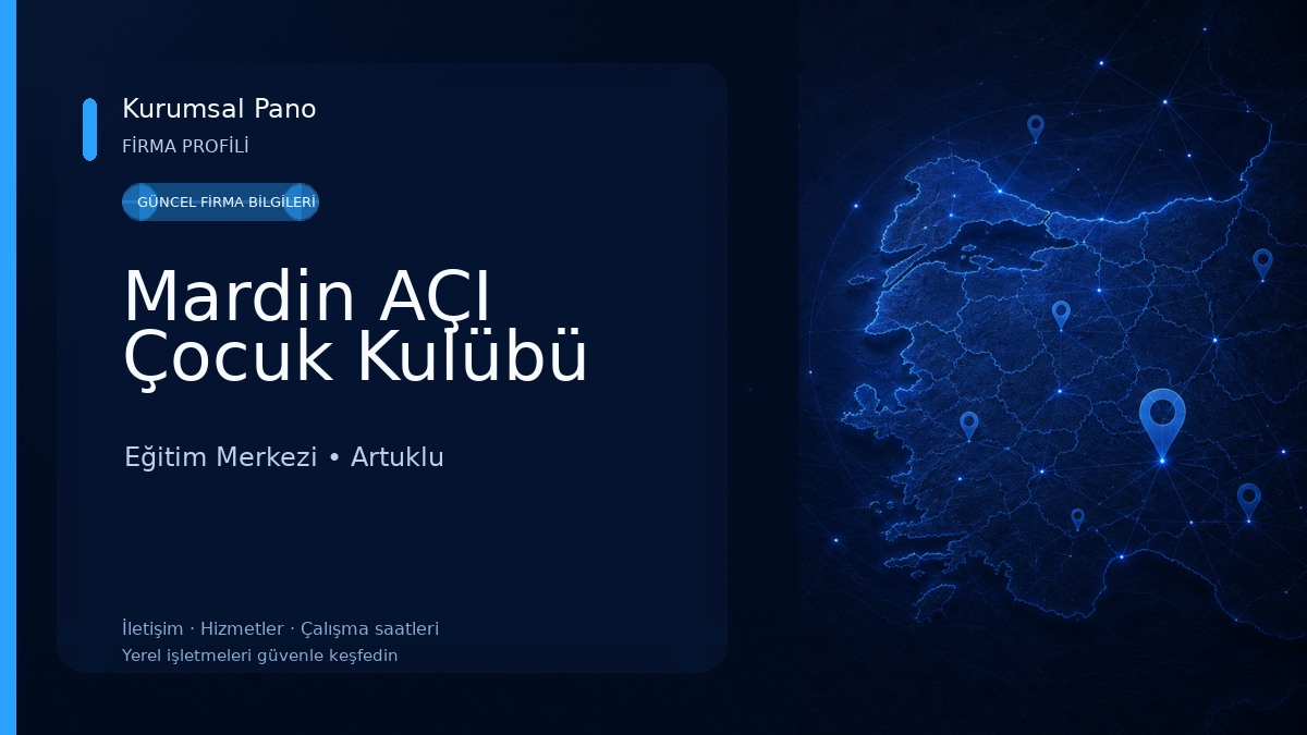Mardin AÇI Çocuk Kulübü