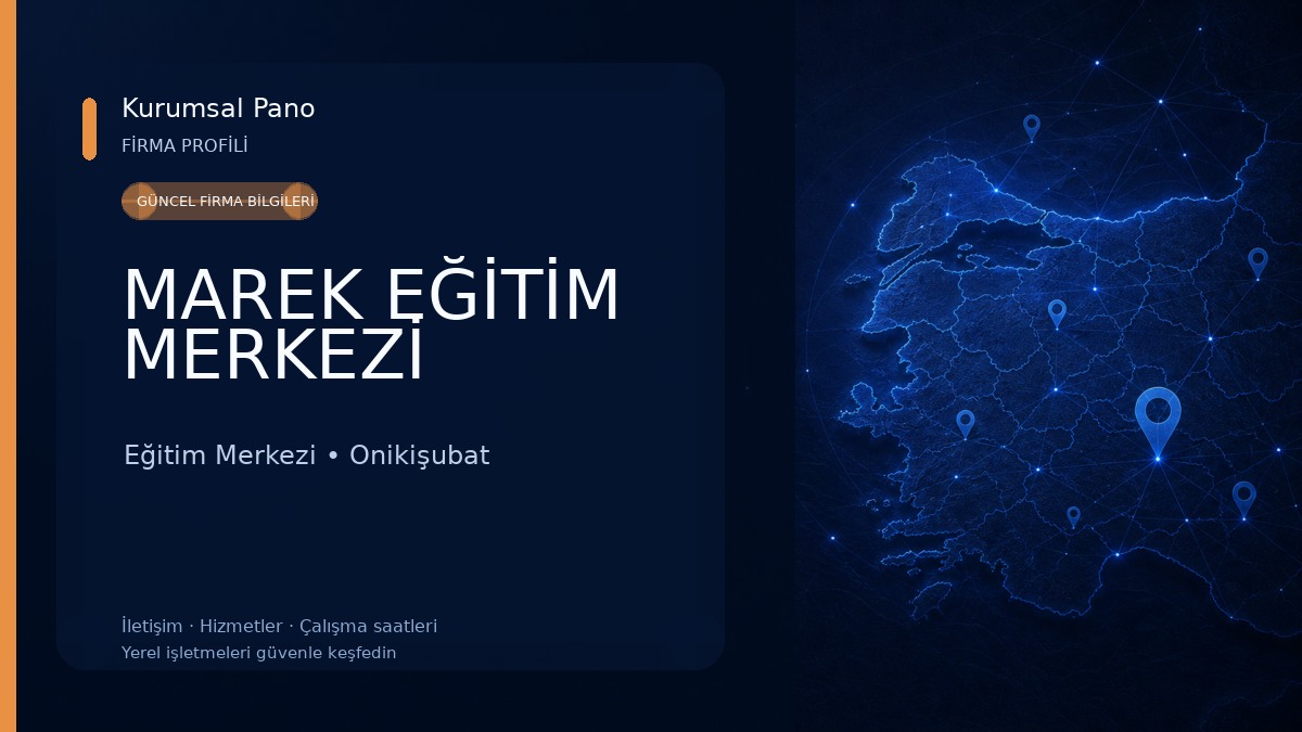 MAREK EĞİTİM MERKEZİ 