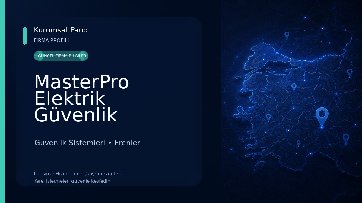 MasterPro Elektrik Güvenlik Teknolojileri