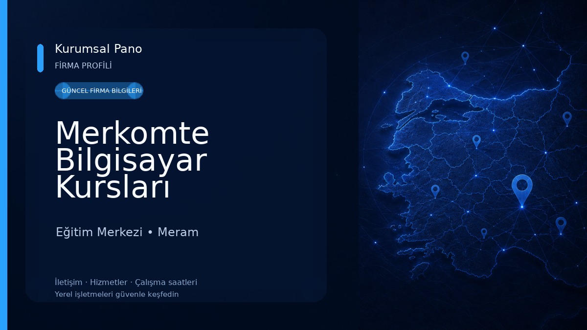 Merkomte Bilgisayar Kursları