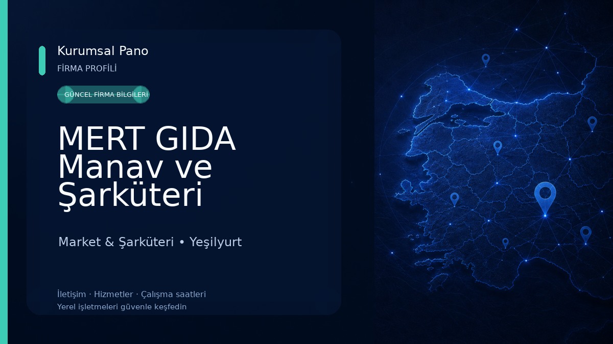 MERT GIDA Manav ve Şarküteri Market & Şarküteri