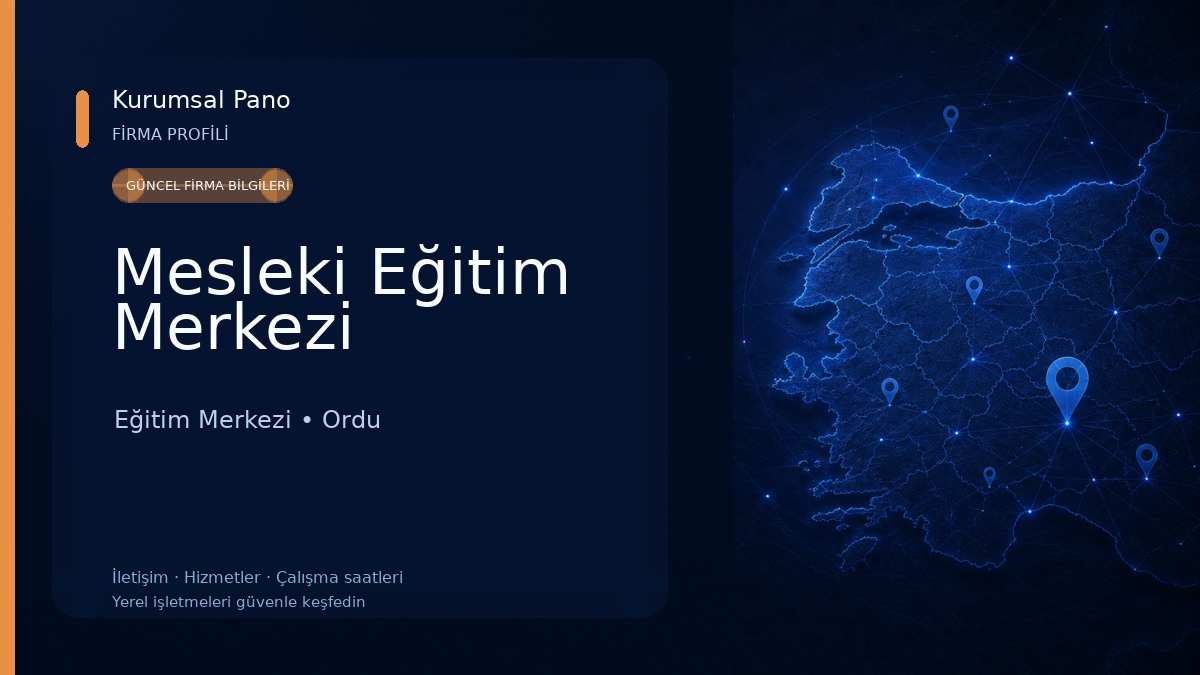 Mesleki Eğitim Merkezi