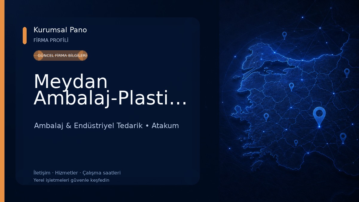 Meydan Ambalaj-Plastik-Temizlik 