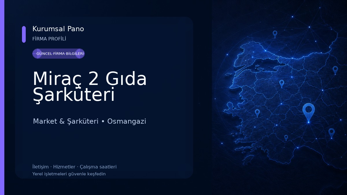 Miraç 2 Gıda Şarküteri