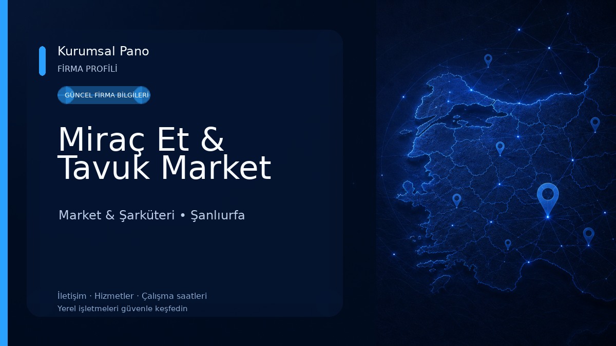 Miraç Et & Tavuk Market