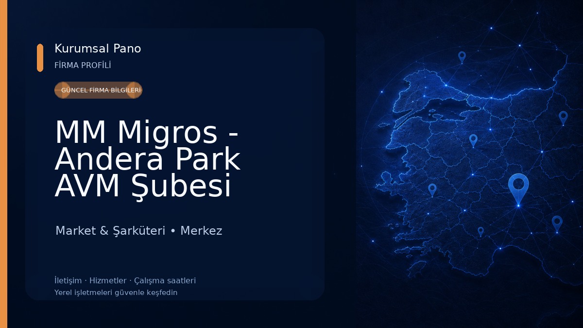 MM Migros - Andera Park AVM Şubesi Market & Şarküteri