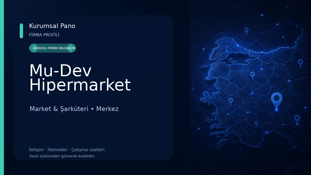 Mu-Dev Hipermarket Market & Şarküteri