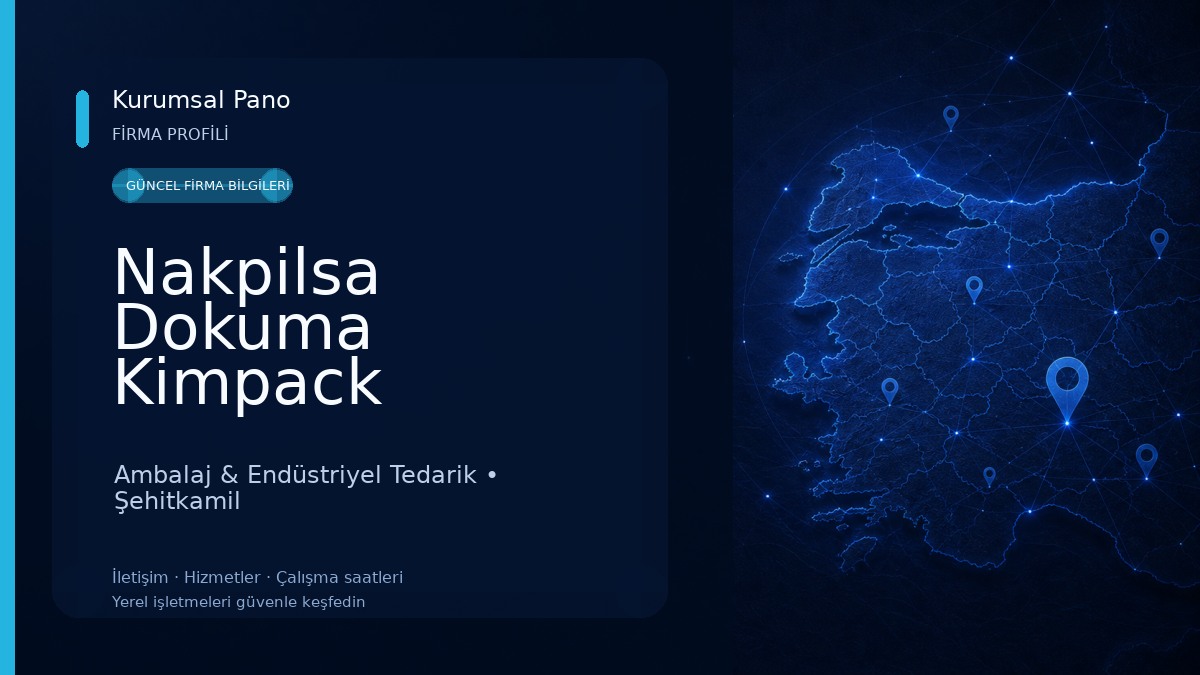 Nakpilsa Dokuma Kimpack Ambalaj & Endüstriyel Tedarik