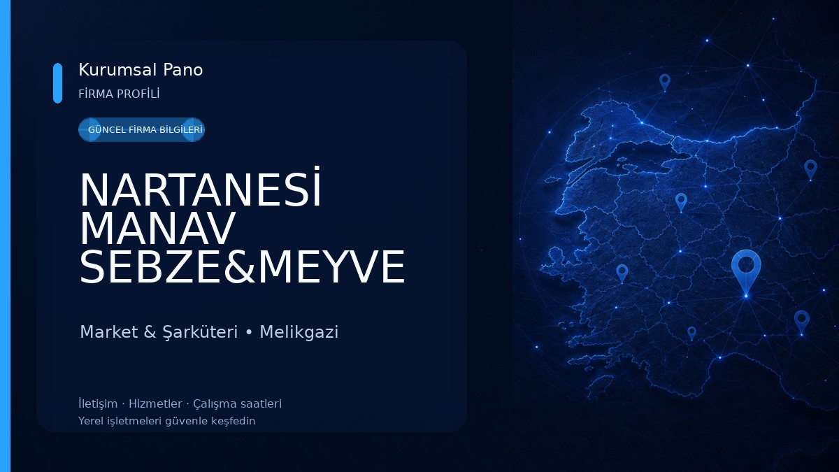 NARTANESİ MANAV SEBZE&MEYVE Market & Şarküteri
