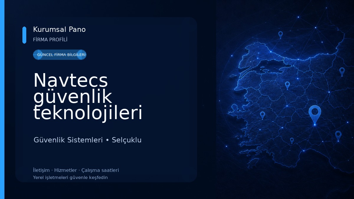 Navtecs güvenlik teknolojileri