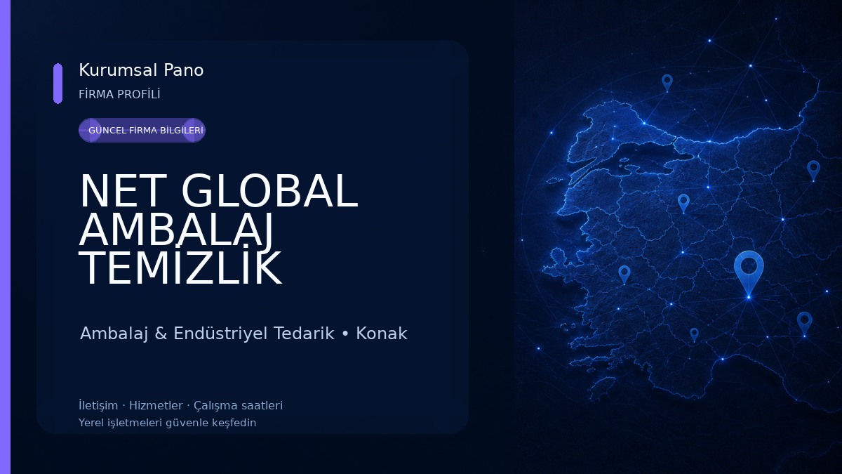 NET GLOBAL AMBALAJ TEMİZLİK 