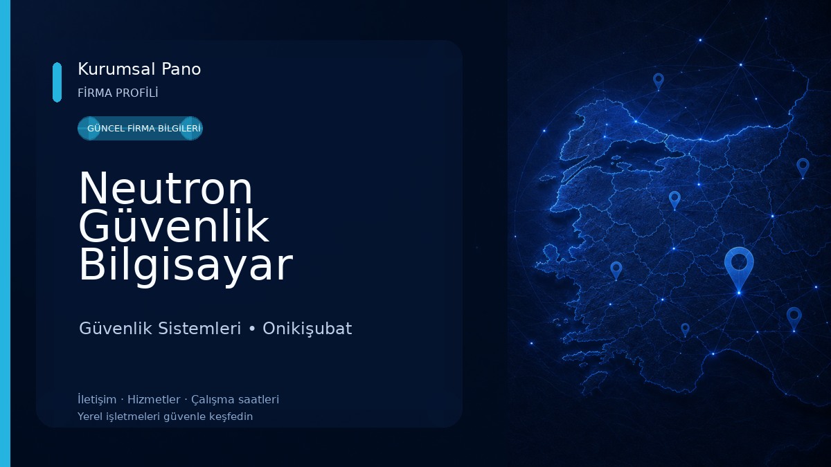 Neutron Güvenlik Bilgisayar Bilişim Sistemleri 