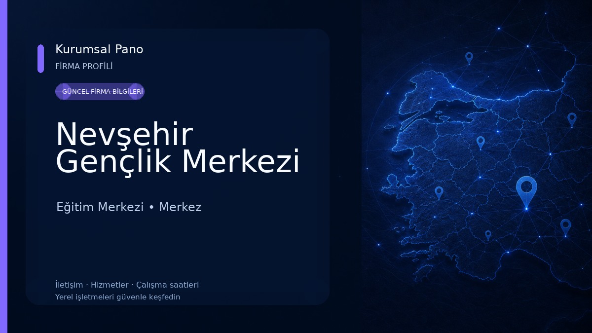 Nevşehir Gençlik Merkezi