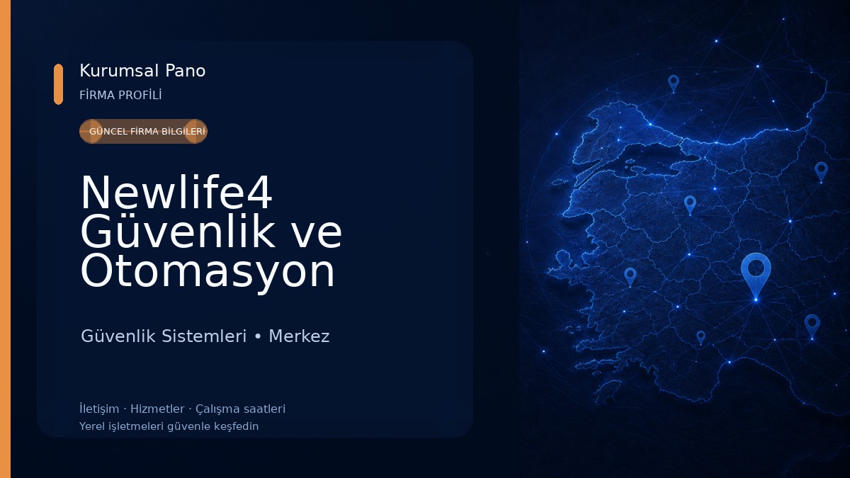 Newlife4 Güvenlik ve Otomasyon Sistemleri Güvenlik Sistemleri