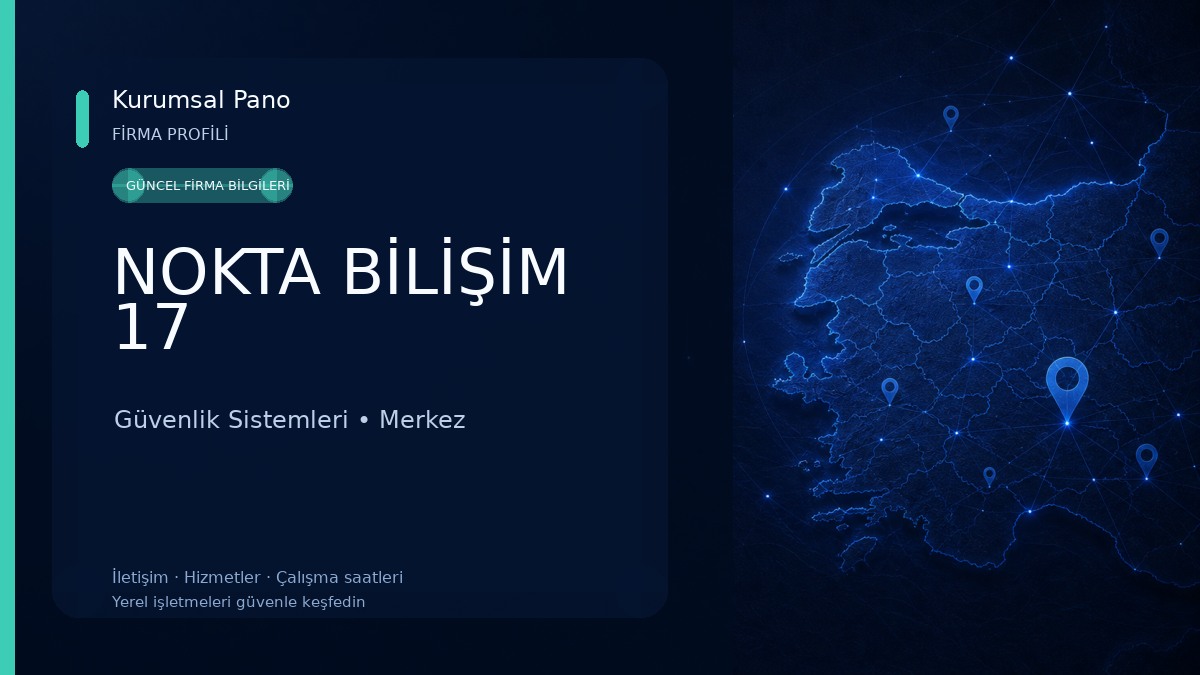 NOKTA BİLİŞİM 17 